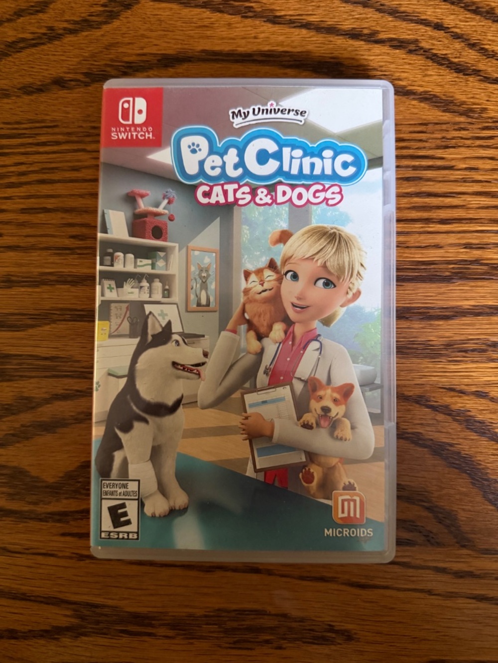 Nintendo Switch My Universe Pet Clinic: Cats & Dogs Game w/Manual Tested EUC